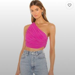 NWT Norma Kamali x REVOLVE Diana Top in Orchid Pink